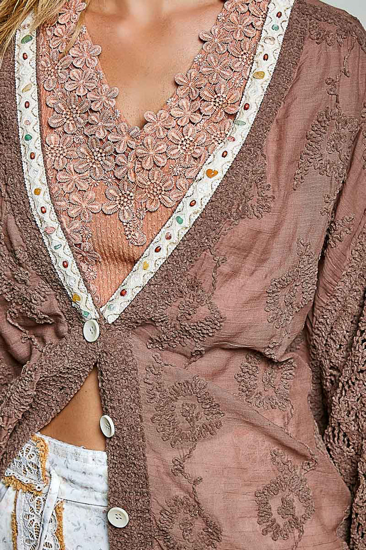 Toasted Chestnut Cardigan