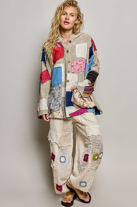Boho Bloom Hooded Jacket
