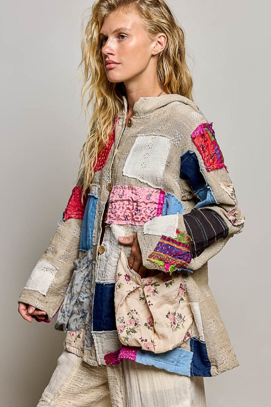 Boho Bloom Hooded Jacket