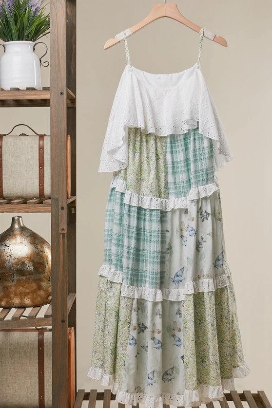 Mariposa Morning Floral Dress