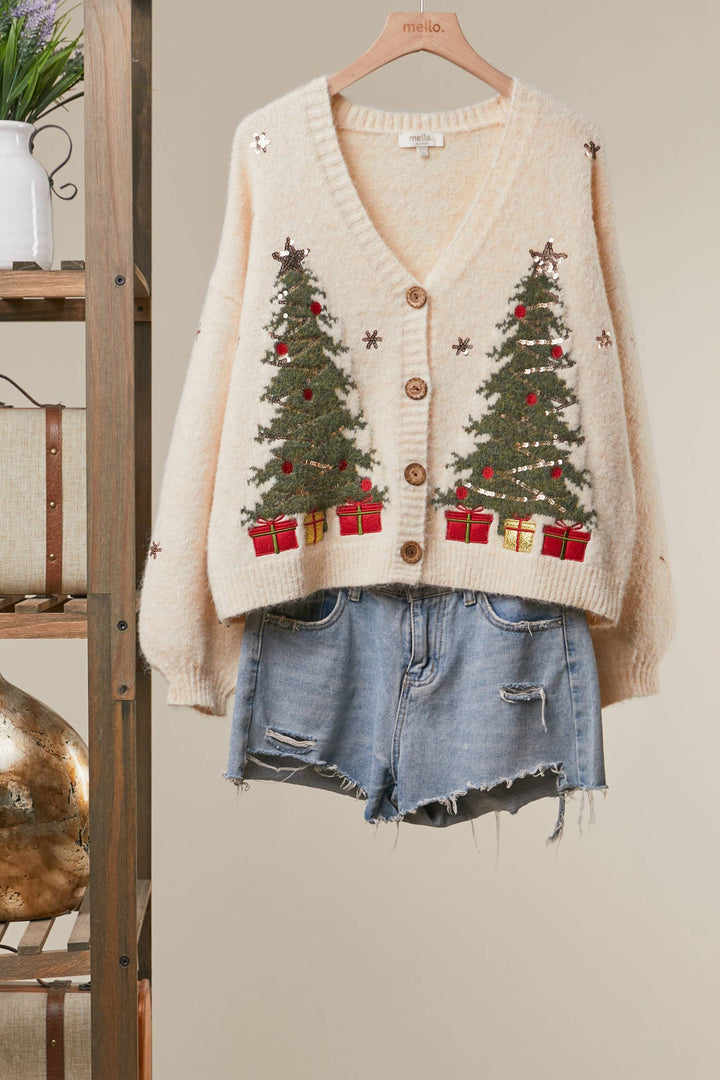 Christmas In The Pines Cardigan