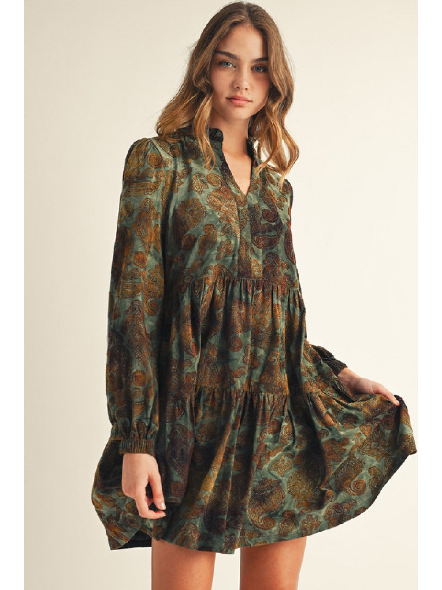 Something Special Olive Dress