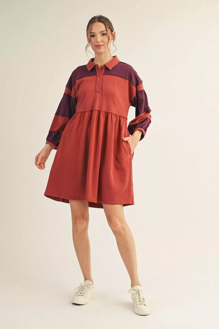 Autumn Rust Dress