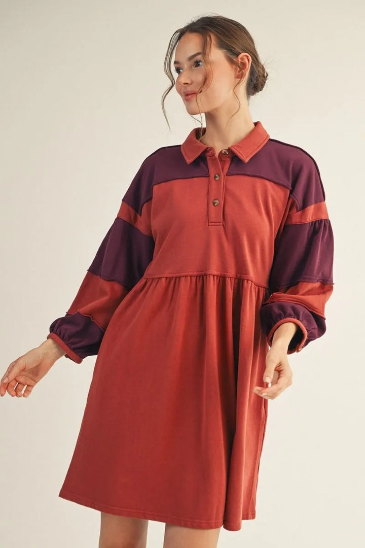 Autumn Rust Dress