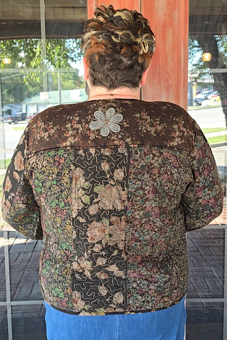 Quilted Gypsy Cardigan