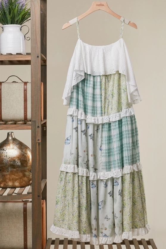 Mariposa Morning Floral Dress