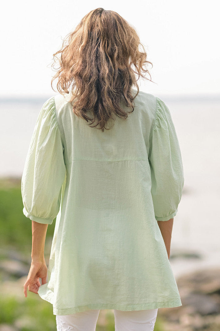 Whispering Sage Blouse by April Cornell