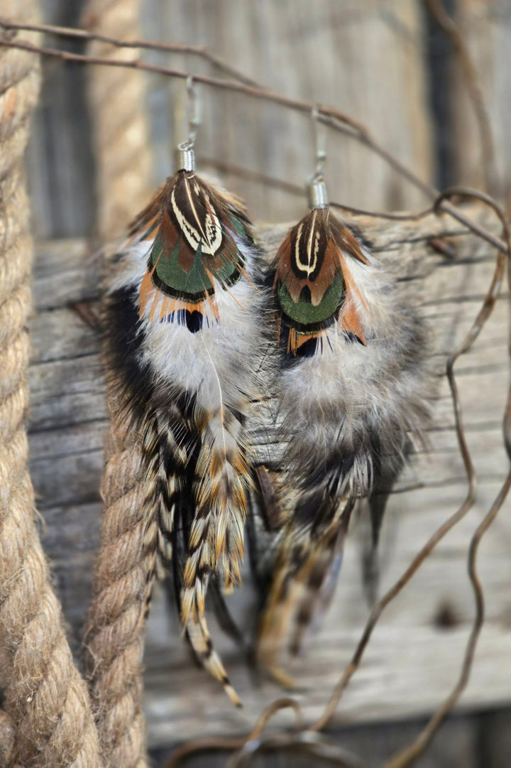 Delicate Dove Earrings