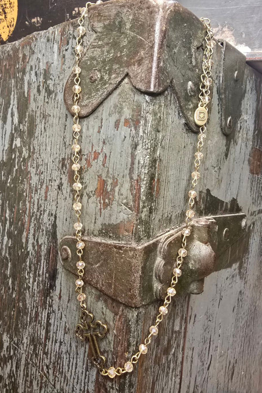 Tia Cross Necklace