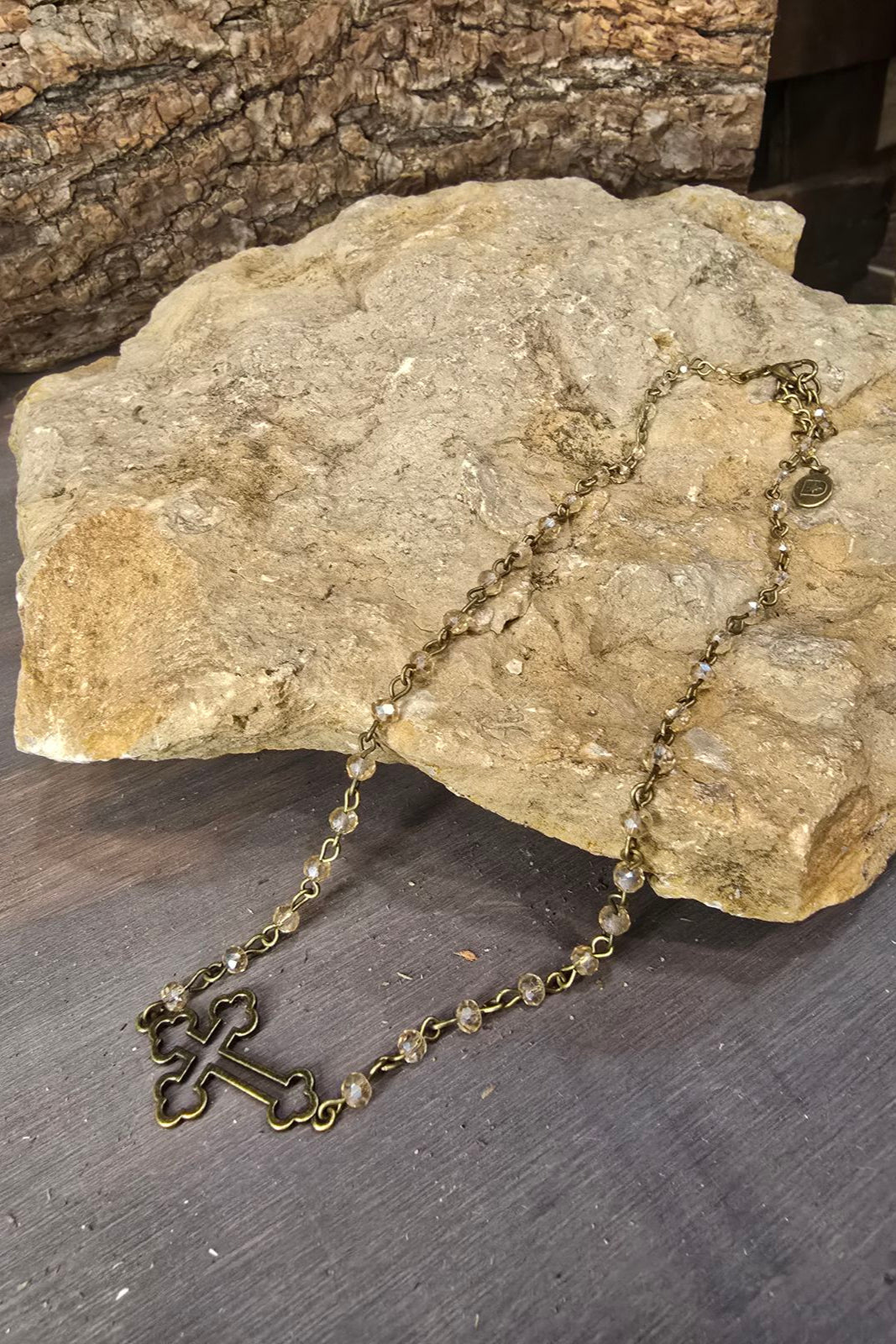 Tia Cross Necklace