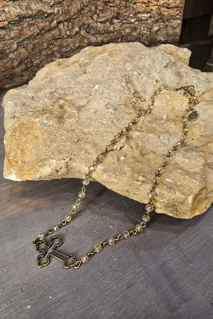 Tia Cross Necklace