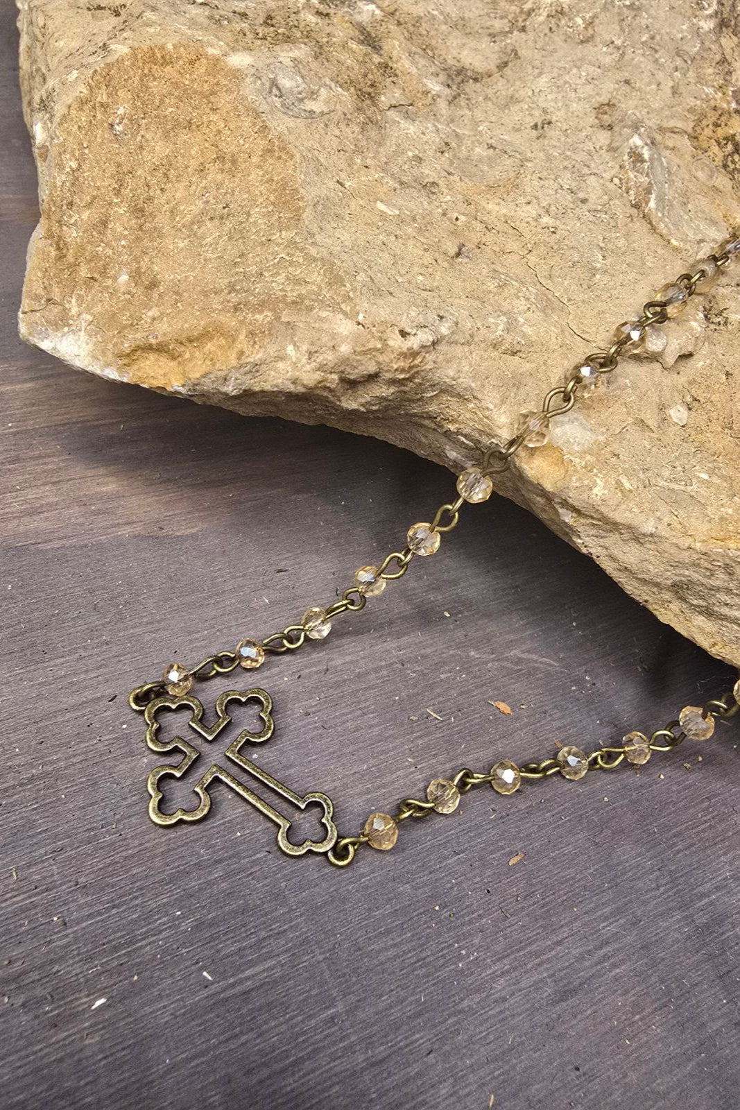 Tia Cross Necklace