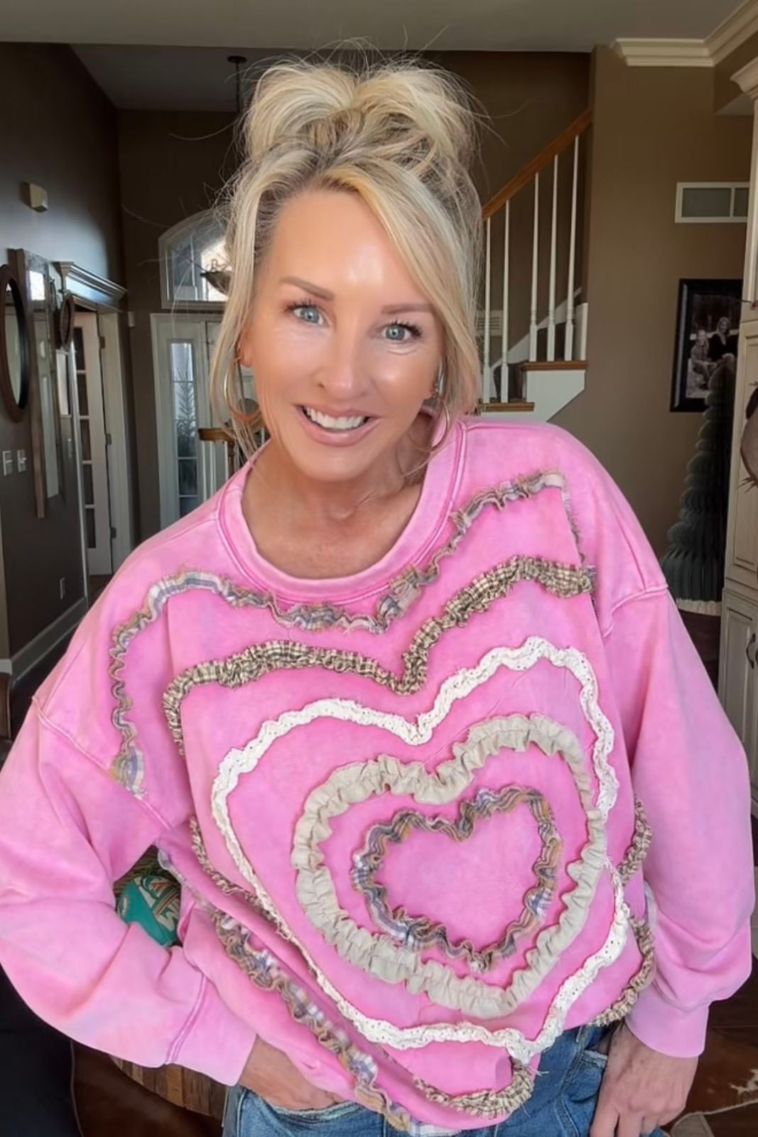 Bubblegum Heartbeat Sweatshirt