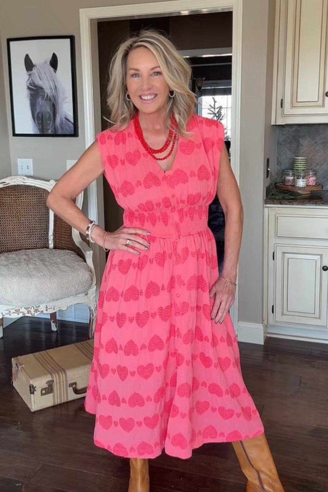 Heart To Heart Sleeveless Dress