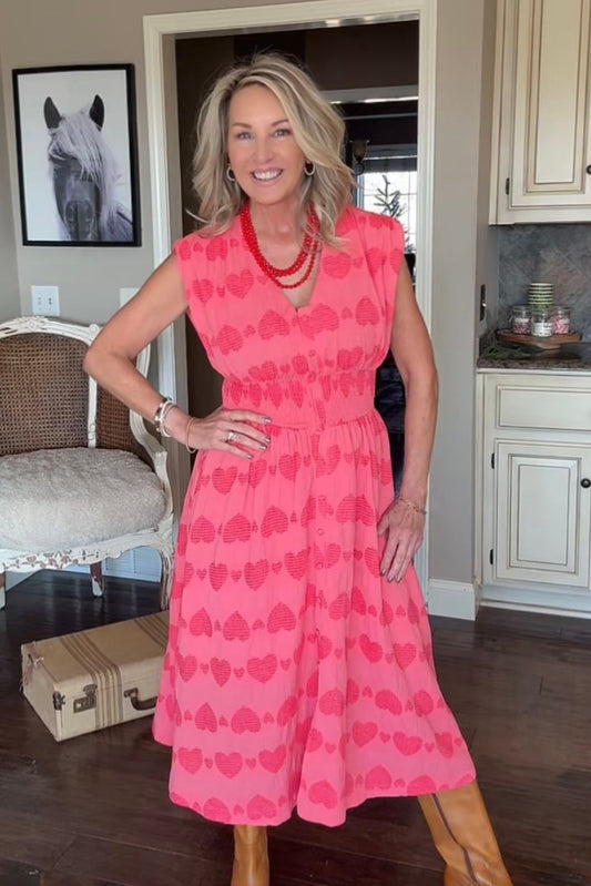 Heart To Heart Sleeveless Dress
