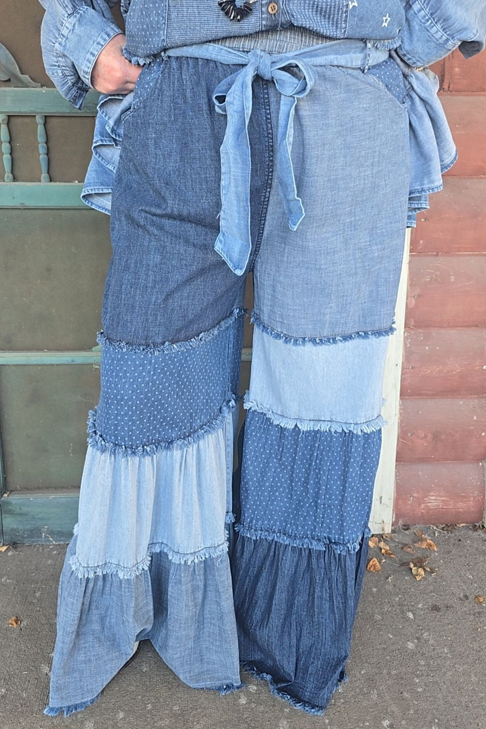 Bluebird Boho Cotton Pants
