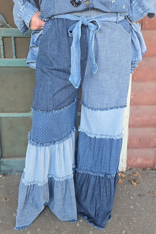 Bluebird Boho Cotton Pants