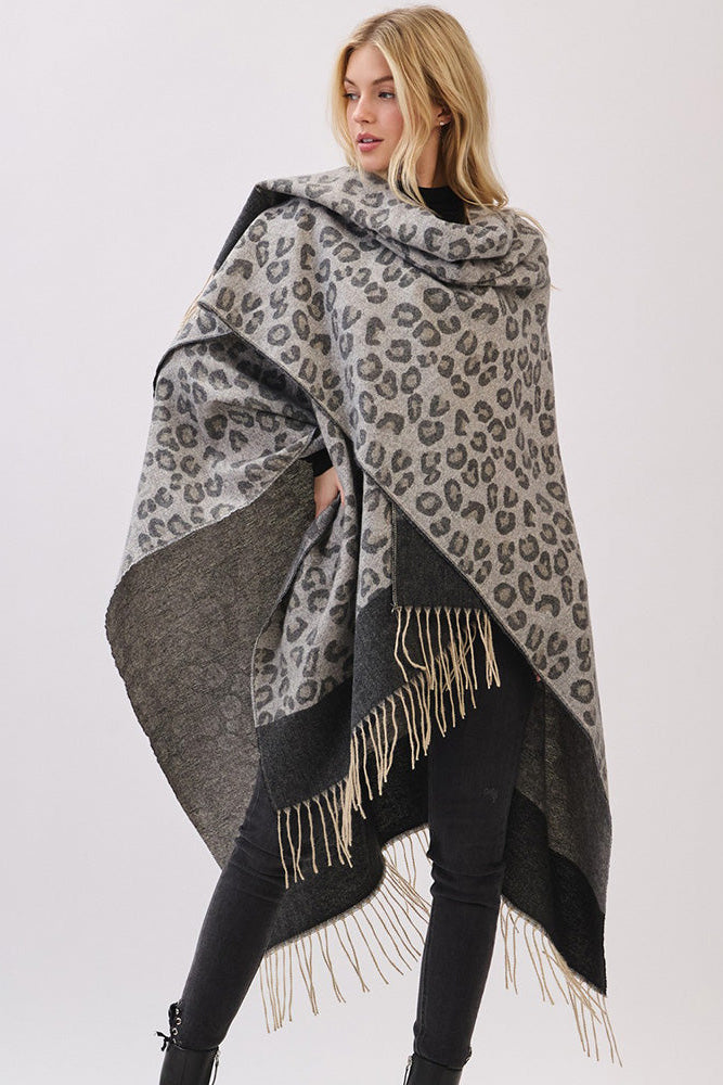 Rustic Roar Poncho