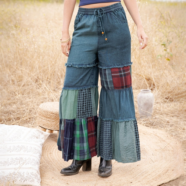 Frayed Frontier Pants
