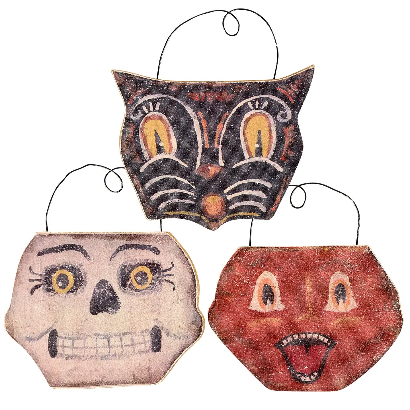 Holiday Face Ornament Set