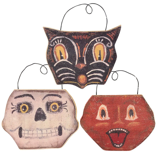 Holiday Face Ornament Set