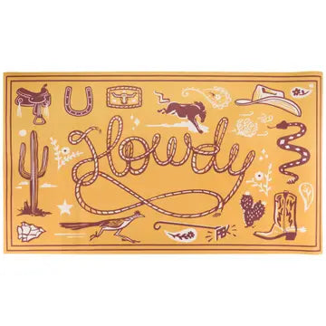 Howdy Welcome Mat