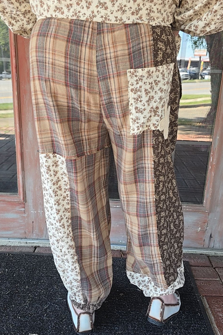 Heritage Petal Patchwork Pants