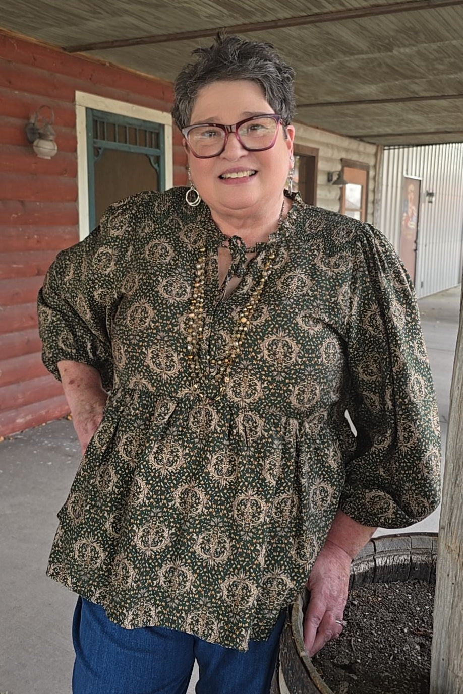 Emerald Canyon Blouse