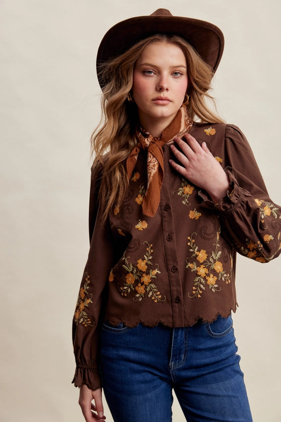 Prairieland Blossom Blouse