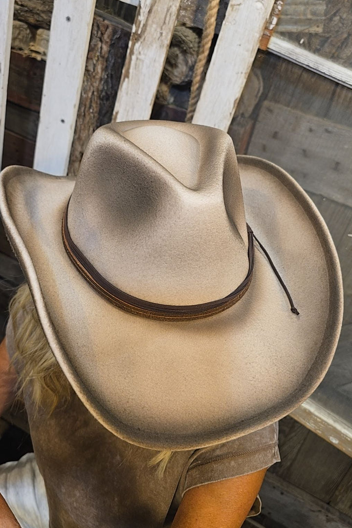 Tea-Stained Trails Cowgirl Hat