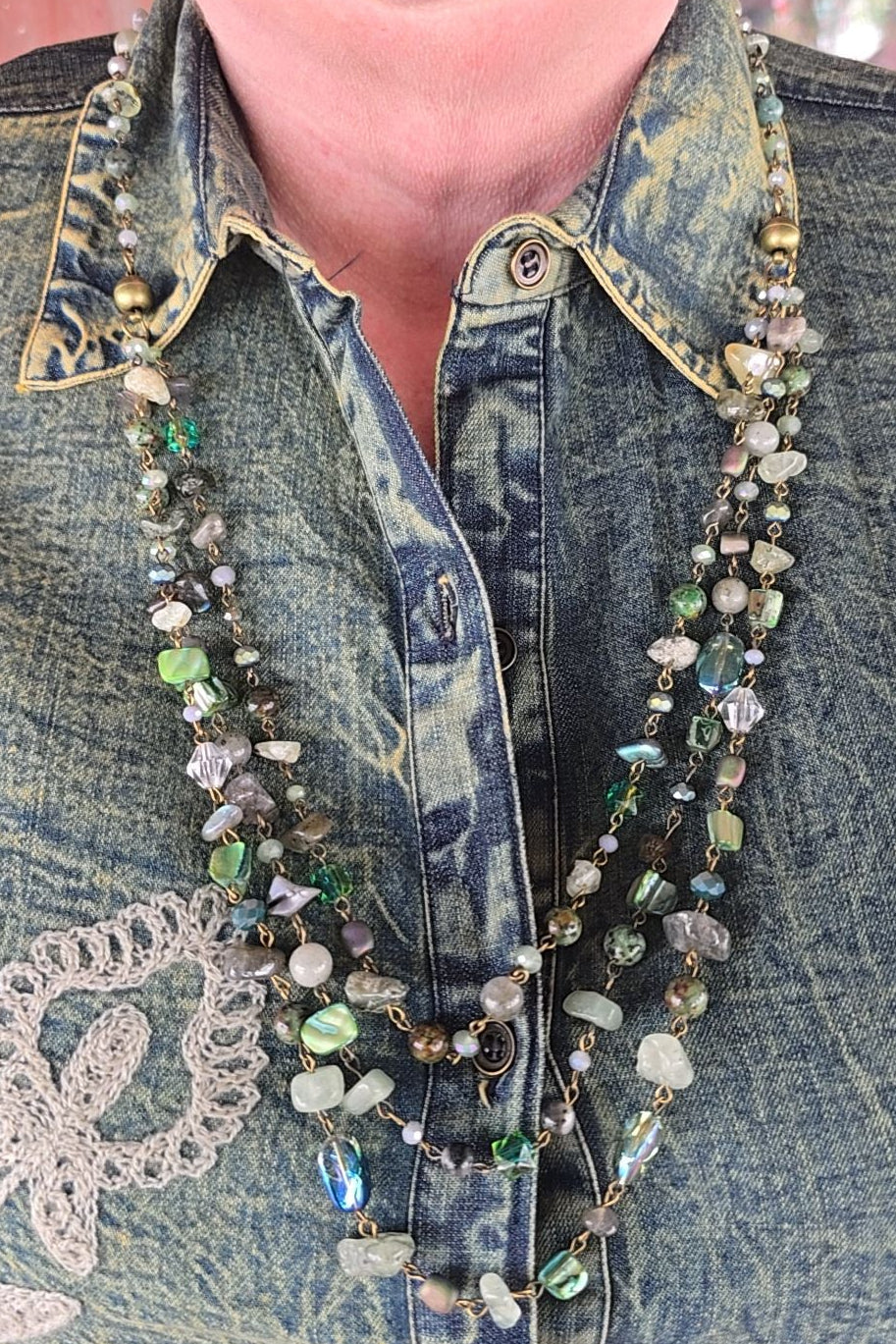 Rachel Green Magnetic Necklace and Bracelet Combo