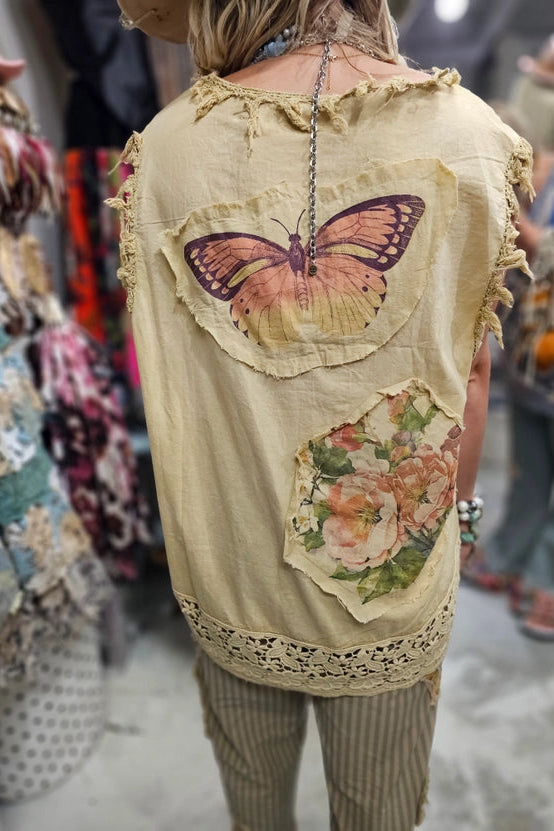 Flight Of Fancy Sleeveless Top