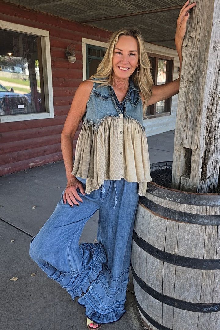 Greyson Sleeveless Top