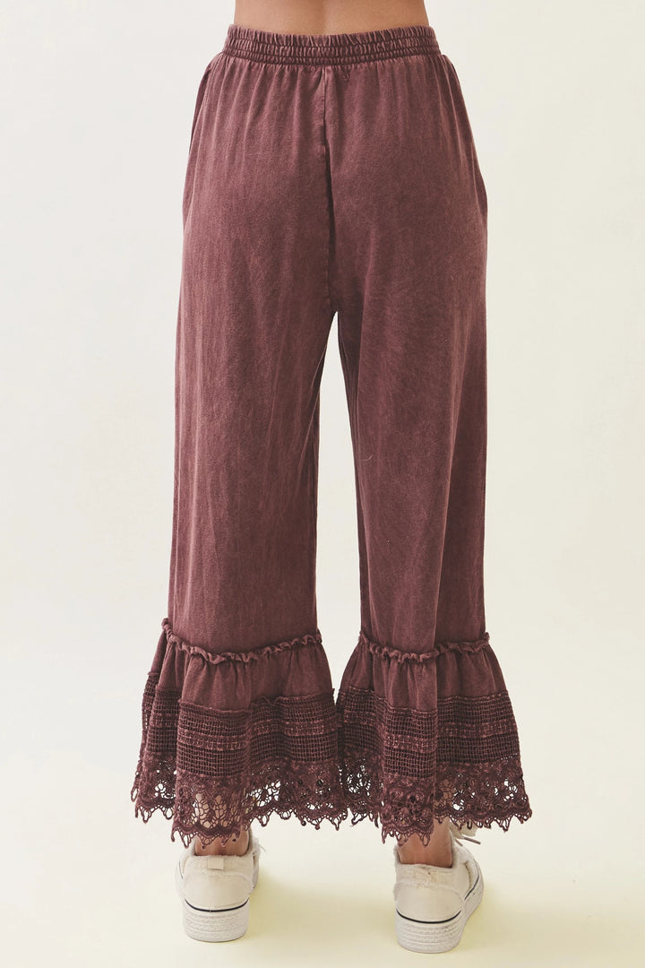 Mulberry Dream Lace Pants