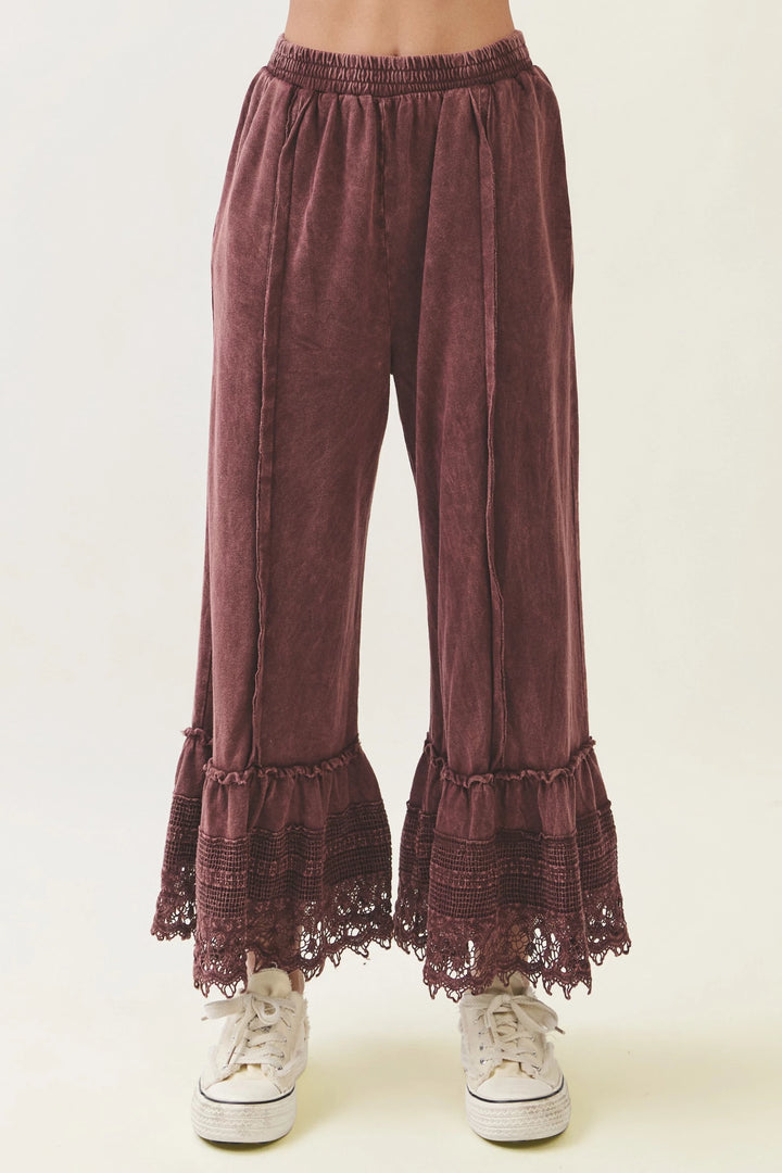 Mulberry Dream Lace Pants