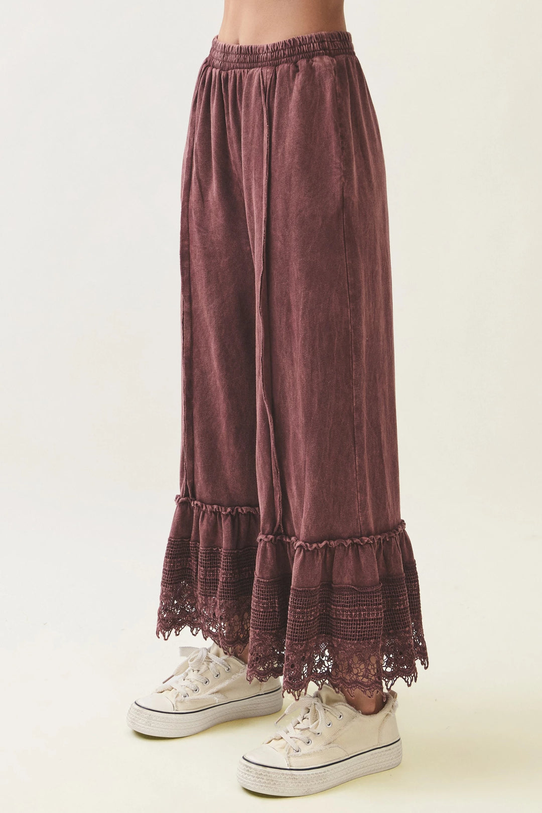 Mulberry Dream Lace Pants