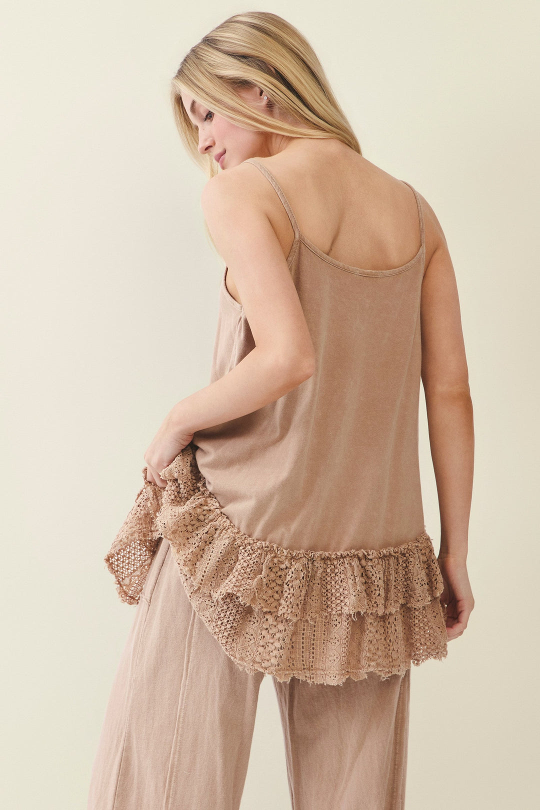 Dune Breeze Lace Tank