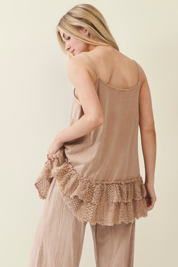 Dune Breeze Lace Tank