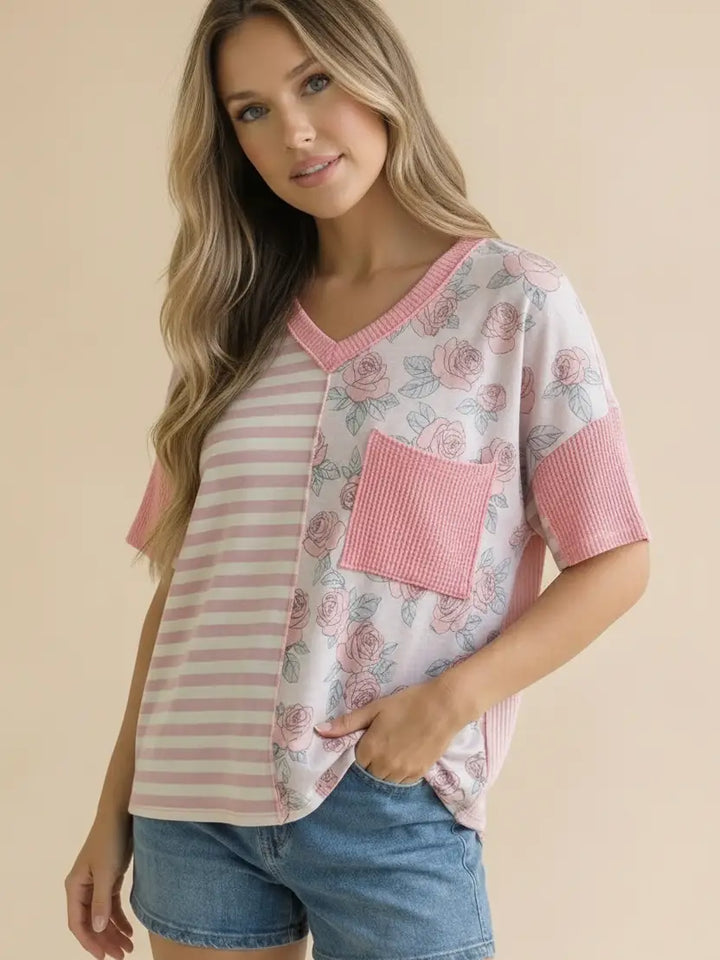 Bubblegum Bloom Casual Top