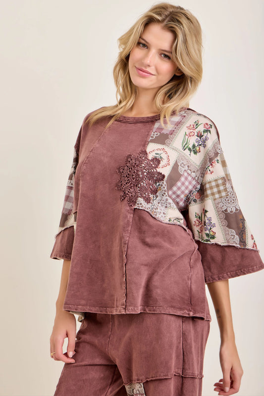 Journey Burgundy Top