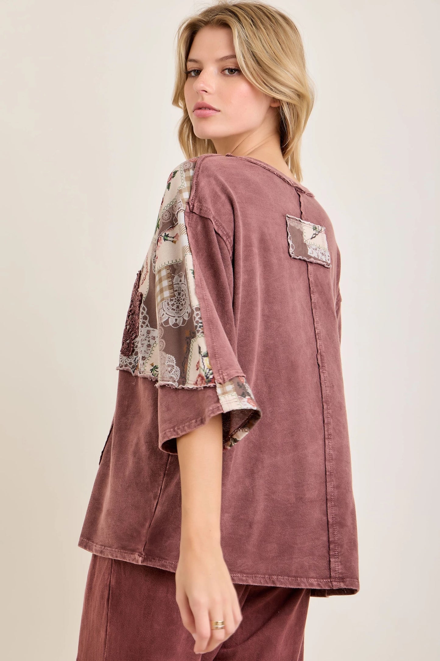 Journey Burgundy Top