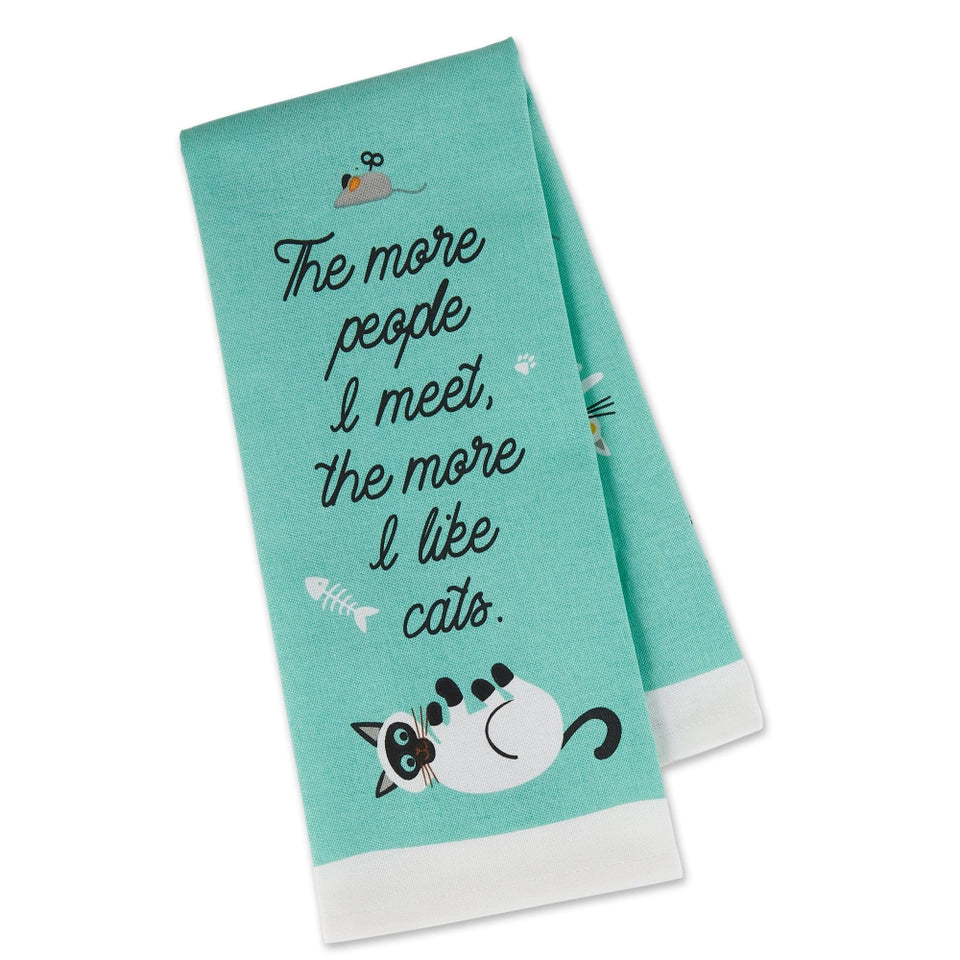 Cat Person Kitchen Towel
