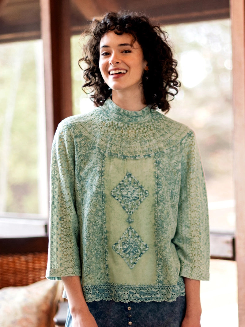 Enchanting Lace Blouse by April Cornell