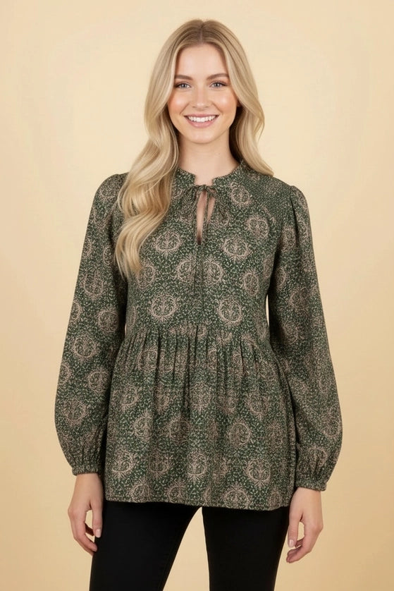Emerald Canyon Blouse