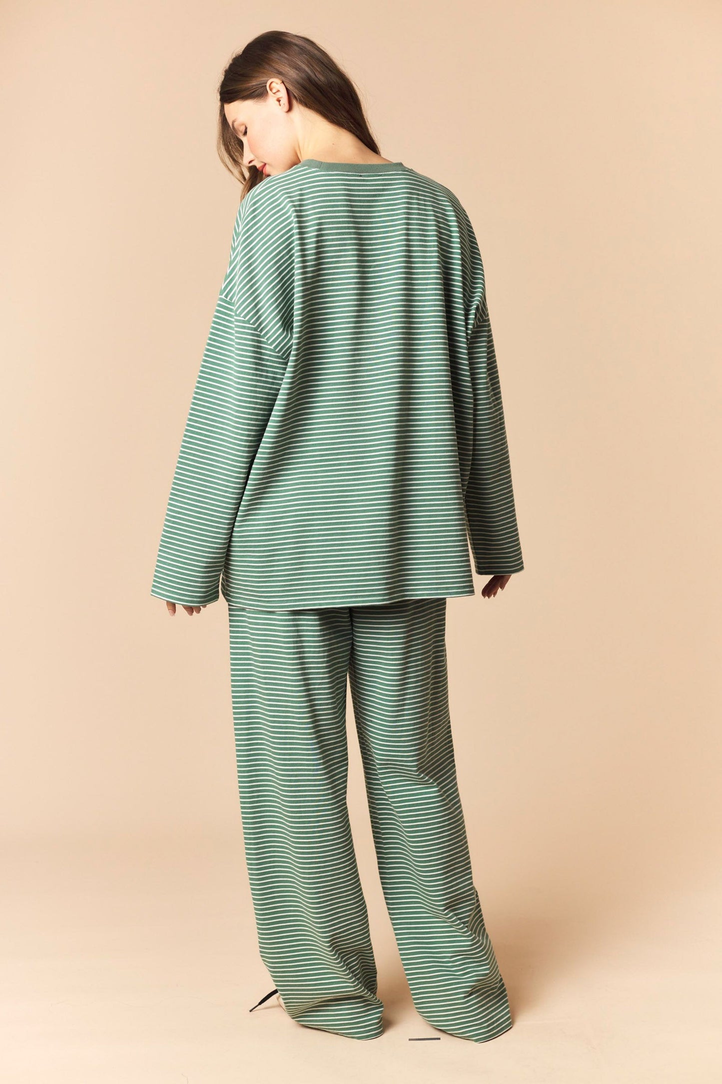 Mossy Dreamer Striped Set