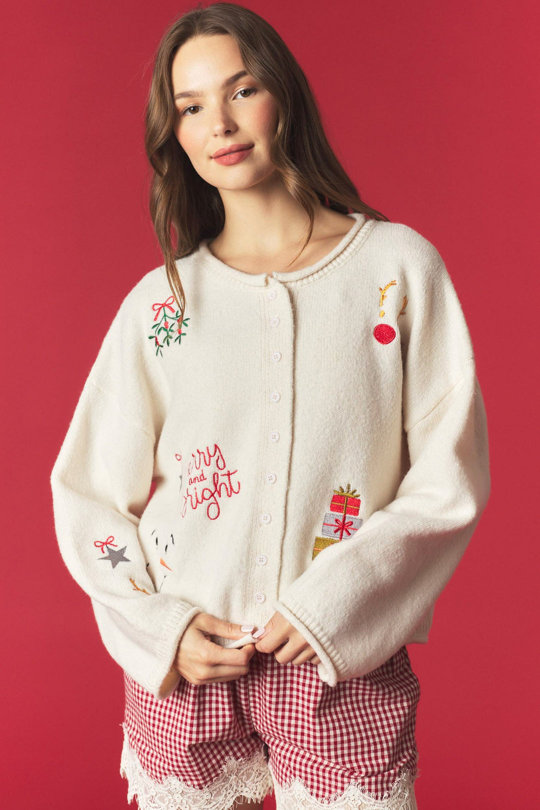 Cozy Christmas Cardigan