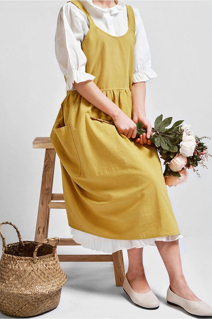Meadow Mustard Apron