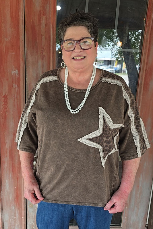 Ash Oak Star Top