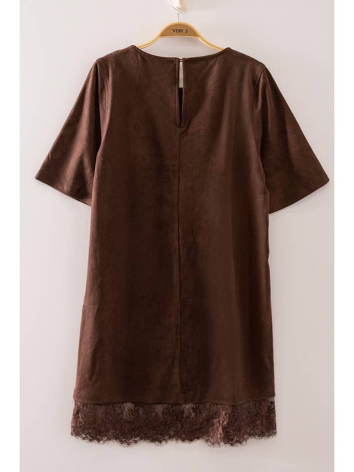 Sonora Suede Mini Dress