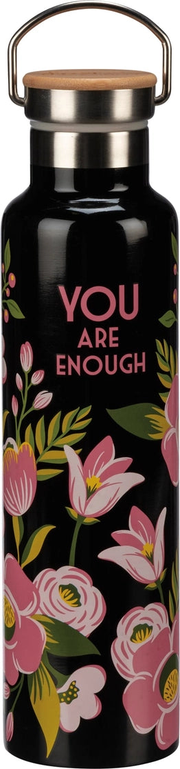 You Are Enough Insulated Water Bottle